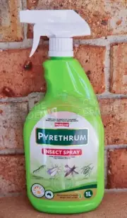 Outdoor Indoor Garden Patio Plant Pyrethrum Pest Insect Aphid Spray 1L