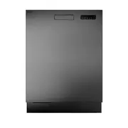 ASKO 60cm Built-In Dishwasher - Black Steel