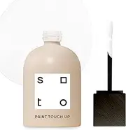 [soto] PAINT TOUCH UP (INTERIOR) - non-toxic interior scratch + scuff repair: wall cabinets trim + molding furniture windows (Size: 1 fl oz Sheen: Matte Color: No. 04 White Haze)