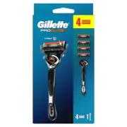 Gillette ProGlide Razor + Replacement Blades 4pcs