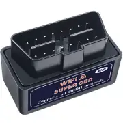 OBDII OBD2 WIFI Android Auto Scan Car Diagnostic Scanner Testing Tool Super V1.5 (for: Audi)