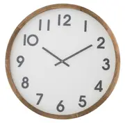 Amalfi Leonard Wall Clock Brown/White/Black 61x6x61cm