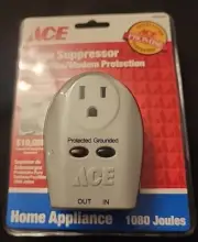 Surge Suppressor Phone Fax Modem Protection Ace Hardware Sealed 3185345