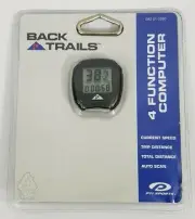 Back Trails 4 Function Cycling Computer by PTI Sports NEW SEALED