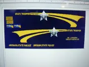 Oregon State Police Patrol Car Decals 1:43