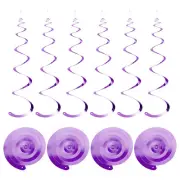 30 Pcs Light Purple Party Hanging Single Strip with Hang Tag String,Hook