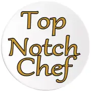 Top Notch Chef - Circle Sticker Decal 3 Inch