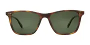 Garrett Leight HAYES SUN Polarized SPBRNSH/PG15 PLR Men's Sunglasses Tortoiseshell Size 52