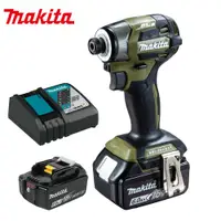 在飛比找PChome24h購物優惠-MAKITA 牧田 18V充電式無刷衝擊起子機雙6.0 DT