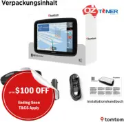 TomTom GO Advanced 6" GPS Navigation System 2024+AU MAP | Bluetooth Speed Camera