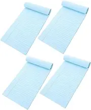 Healeved 4 Pack A5 Pocket Notepad Lined Notebooks for School Office Memo Pad Smooth Writing Surface