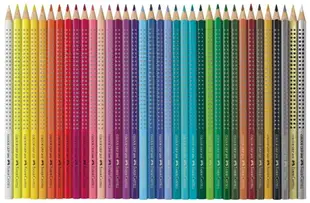 德國 Faber-Castell 輝柏 2001 握得住 36色三角筆桿 水性色鉛筆 (112435)