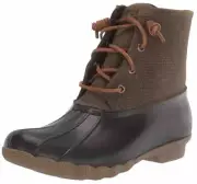 NEW Sperry Top Sider Women’s Size 9 M Saltwater Core Boots Brown/Olive 99729