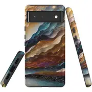 For Google Pixel 6 Tough Protective Cover, Magic Mountain River
