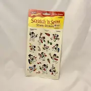 Vintage Trend Scratch and Sniff Stinky Stickers Frozen Fun Spearmint Christmas