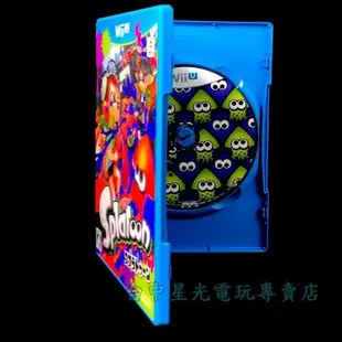 WiiU 原版片 Wii U 漆彈大作戰 Splatoon 【純日版 中古二手商品】台中星光電玩