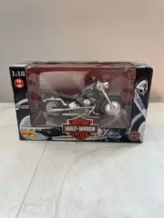 Maisto 1998 Harley-Davidson Series 2 Die-Cast 1:18 Scale FLSTF Fat boy vintage