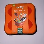 Welly First Aid Kit - Adhesive Flexible Fabric and Waterproof Bandages, Tape 130