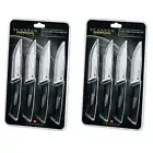 Scanpan Spectrum 8pc Jumbo Steak Knife Set - Black 8 Piece