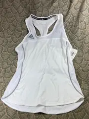 Adidas Women's Climacool Compression Tank Top – White - XL