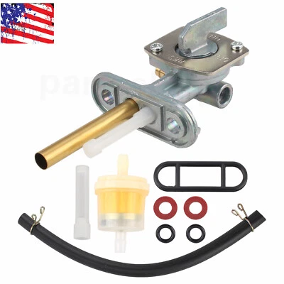 FOR KAWASAKI BAYOU300 KLF300 220 400 4X4 GAS FUEL PETCOCK VALVE SWITCH LINE