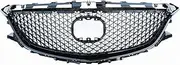 Front Grille Racing Grills Compatible For Mazda 6 2014-2016 2015 Honeycomb Style Black Car Upper Bumper Hood Intake Cover Mesh Kit Grid