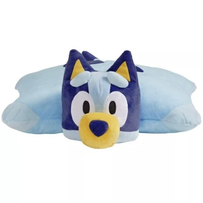 Pillow Pets Bluey Stuffed Animal, Plush Toy Standard Size 18 x 8 x 9