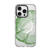 iPhone 16 Pro Clear Case MagSafe Compatible Tree Rings