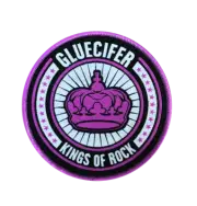 GLUECIFER - 'Purple Crown' Patch