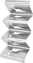 Zerodeko Stainless Steel Taco Holder Rack Burrito Stand for Metal for Baking Serving