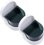 SOESFOUFU 2Pcs Mini Jewelry Cleaner Portable Ultrasonic Washing Machine for Decorative Jewelry Dentures Glasses Creative present Compact Design for Home Use