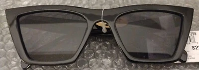 Women's Ophelia Roe Black Sunglasses 100% UVA/UVB Foster Grant