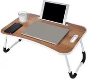 Laptop Desk, Portable Laptop Bed Tray Table, Notebook Stand Reading Holder,Couch Table,Bed Desk with Handle for Reading Book, Eating, Working, Writing, Gaming, Drawing /2959
