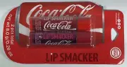 Coca Cola Lip Smackers Chap Stick 1 Original + 1 Cherry Cola New