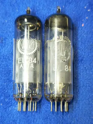 德國富豪EL84/6BQ5/6P14 1960年電子管一對9309