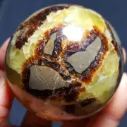 HOT264G Natural Dragon Septarian Crystal Sphere Ball Specimen Healing 1175+