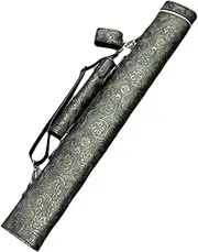 TYZYAGPGNL Pool Stick Case, Billiard Stick Carrying Case 4 Holes, Professional Compact Billiards Accessories Pool Cue Bag Snooker Accessories(Black)
