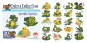 Terrific Turtles Dakota Collectibles Machine Embroidery Design CD NEW