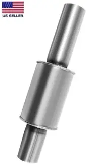3" Round Resonator / Muffler 21" Long