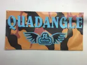 quadangle se logo BMX HELLTRACK VANS HUTCH HARO mancave BANNER 4ft X 2ft