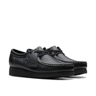 Clarks Originals Women's Wallabee Black Tumbled Leather 26180679