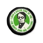 Jim Jones Kool Aid Fest Tufted Floor Pillow, Round