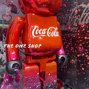 TheOneShop BE@RBRICK Coca Cola 可樂 可口可樂 電鍍可樂 星空可樂 電鍍 庫柏力克熊 1000%