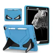 Tablet Case Rugged with Kickstand for iPad 6th/5th Generation 2018/2017-LightBlue