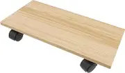 Angoily Rolling Computer Stand with Casters Tower Holder for Easy Compact Computer Desk Riser for Home and Office Use