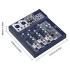 4-channel Mixing Console & Aux Paths Plus Effects Processor Digital Audio Mi VAG