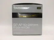 TAMRON SP AF10-24mm F3.5-4.5 DiII Ultra Wide Angle Zoom Lens for Canon