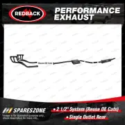 Redback 2 1/2" System Reuse OE Cats 1 Outlet Rear for Holden Commodore VT VX VY