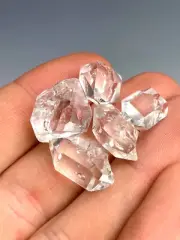 11.12g 5pcs HERKIMER DIAMOND rough natural AAA LOT #OTH100