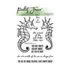Picket Fence Studios Clear Stamp Set - Seahorses of the Sea*